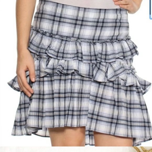 NWT Max Studio Plaid Skirt - Picture 2 of 4